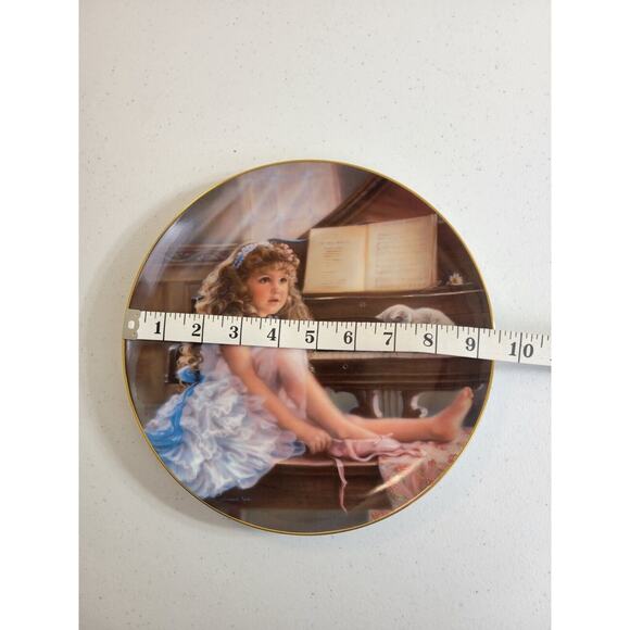 Reco 1988 "The Rehearsal" by Sandra Kuck Plate 9.5" w/ COA & Box #1092BC - Picture 13 of 16